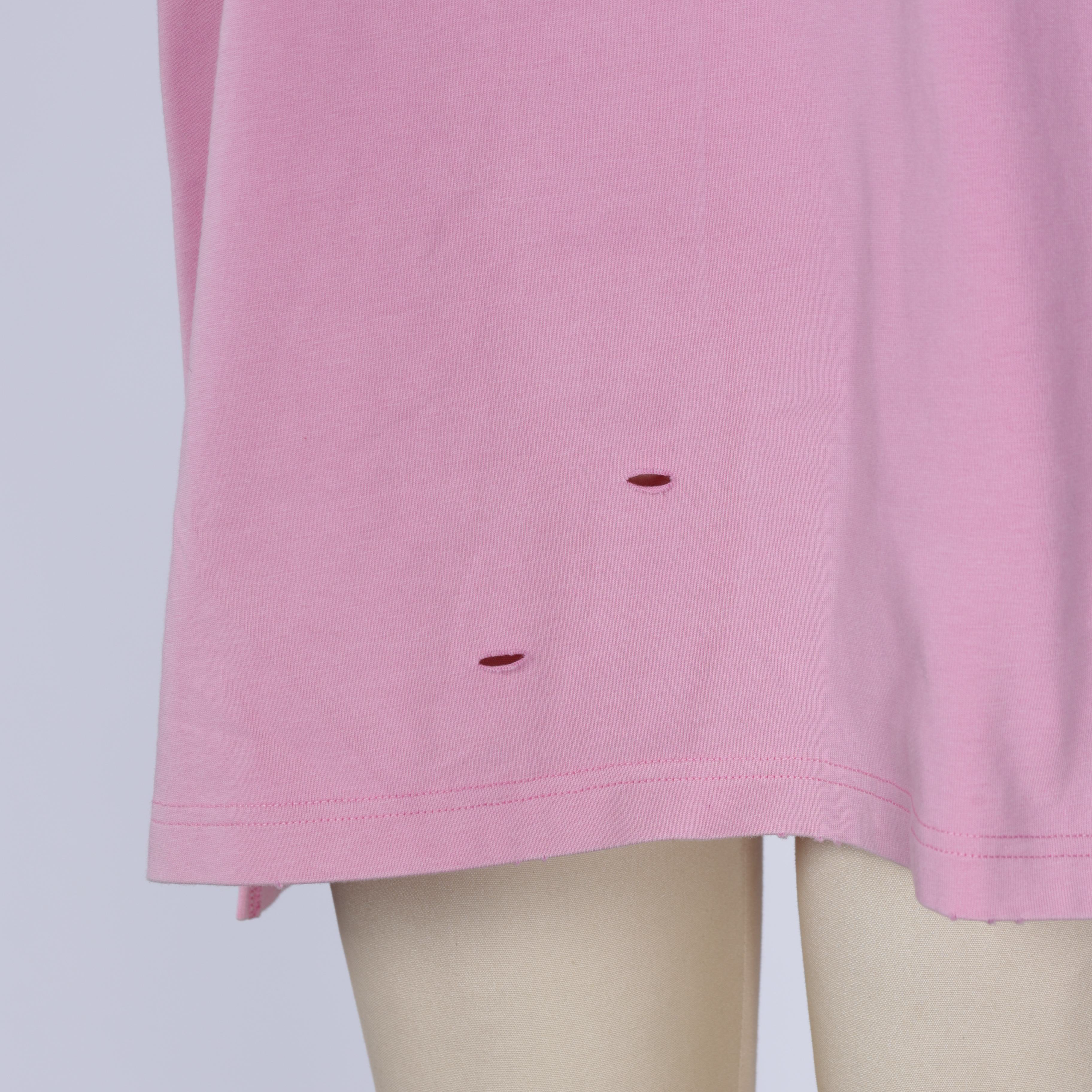 OVERSIZED MASCOT FACE TEE | BRAINFROG PINK