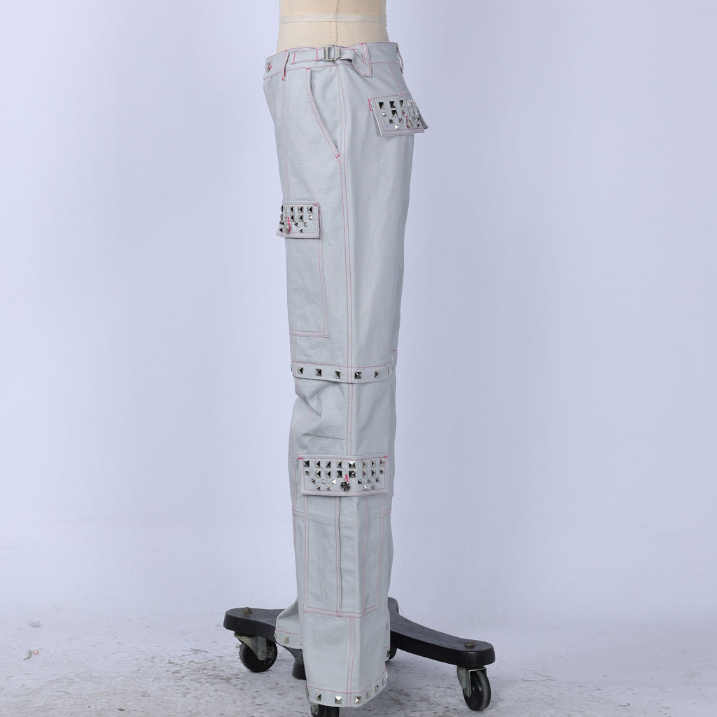DETACHABLE FLARED CARGO | SPIKE GRAY