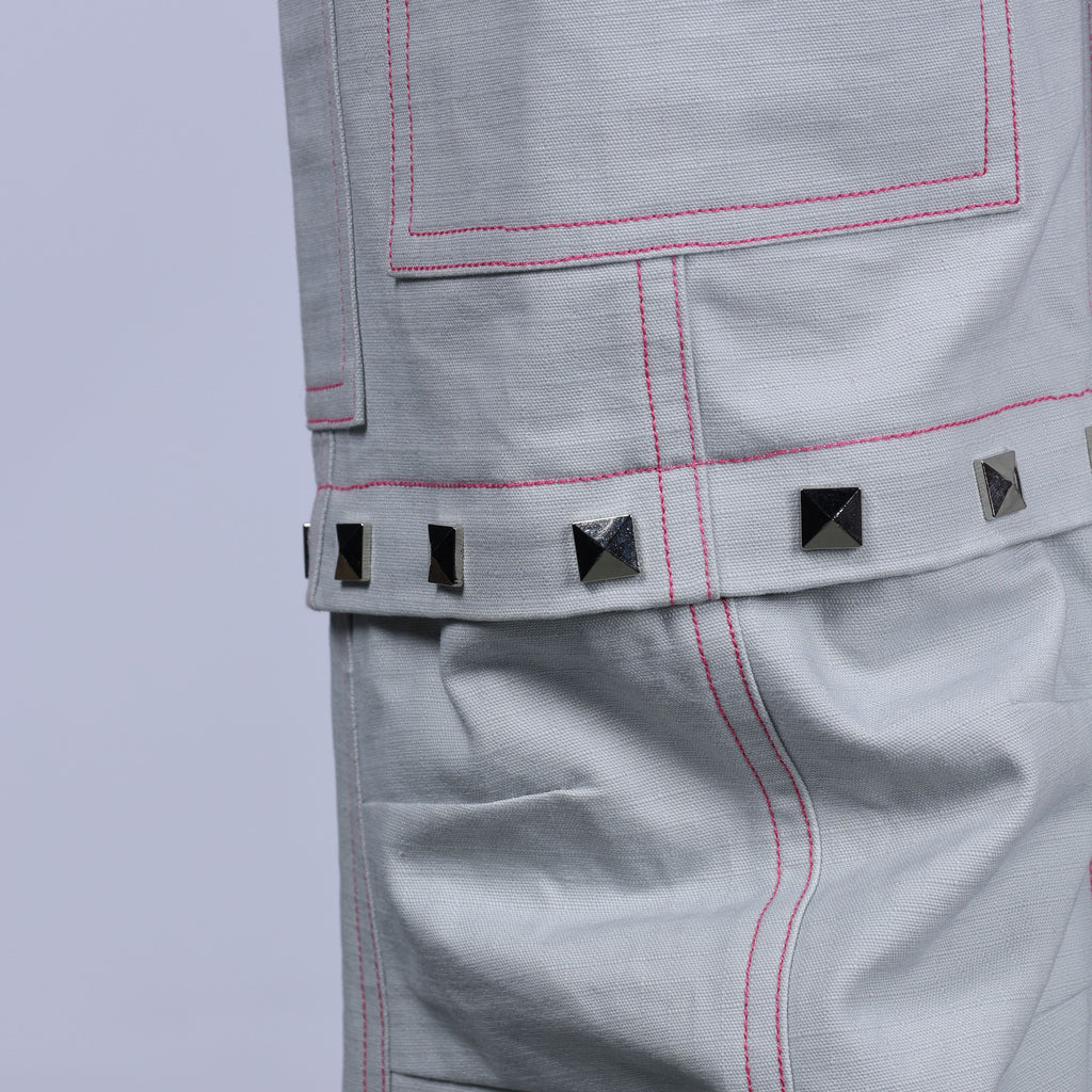 DETACHABLE FLARED CARGO | SPIKE GRAY