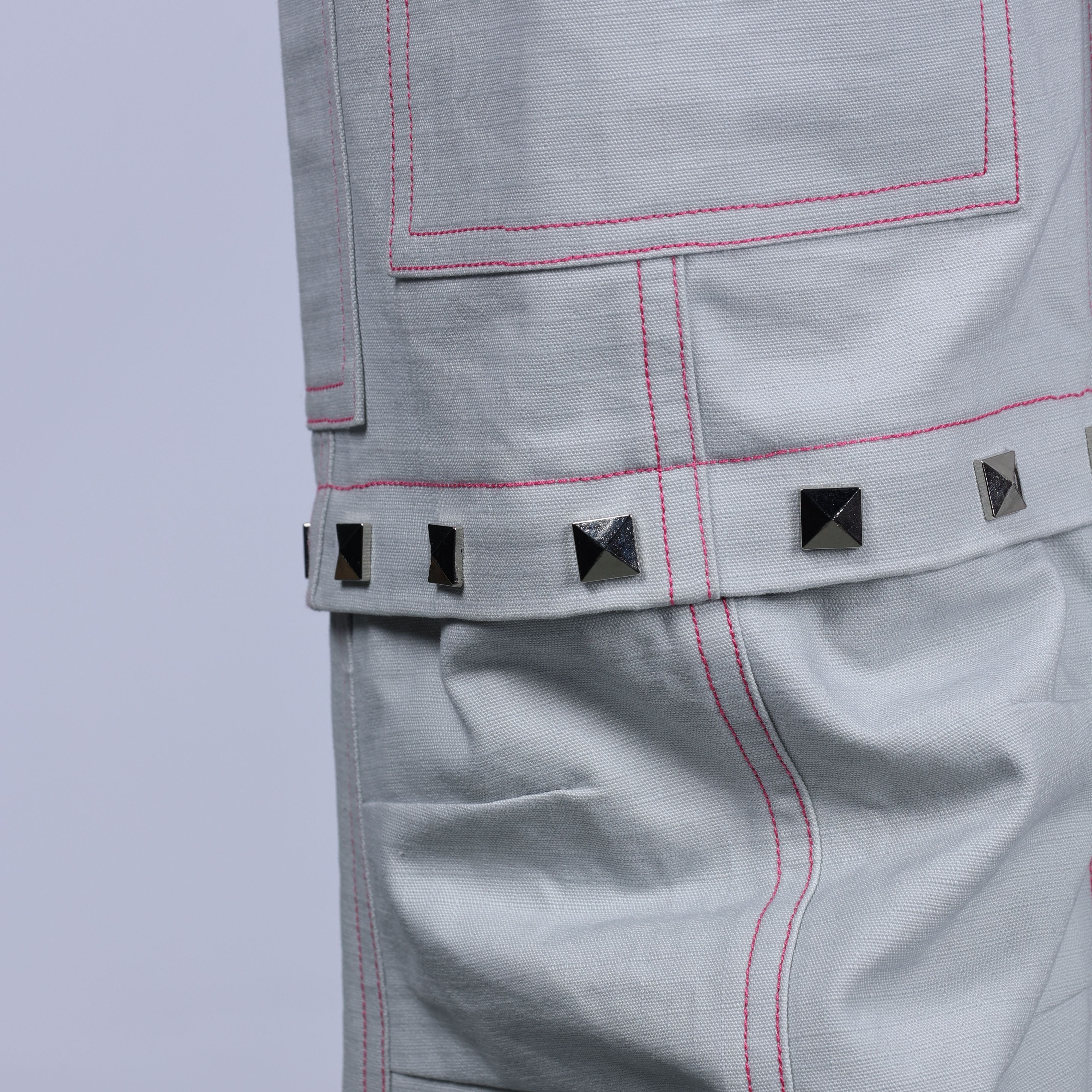 DETACHABLE FLARED CARGO | SPIKE GRAY